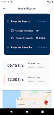 EFE Trenes de Chile android App screenshot 1